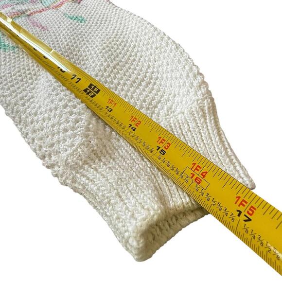 Bonnie Boerer Angel Wing Sweater – Pastel Knit – M - Picture 5 of 8